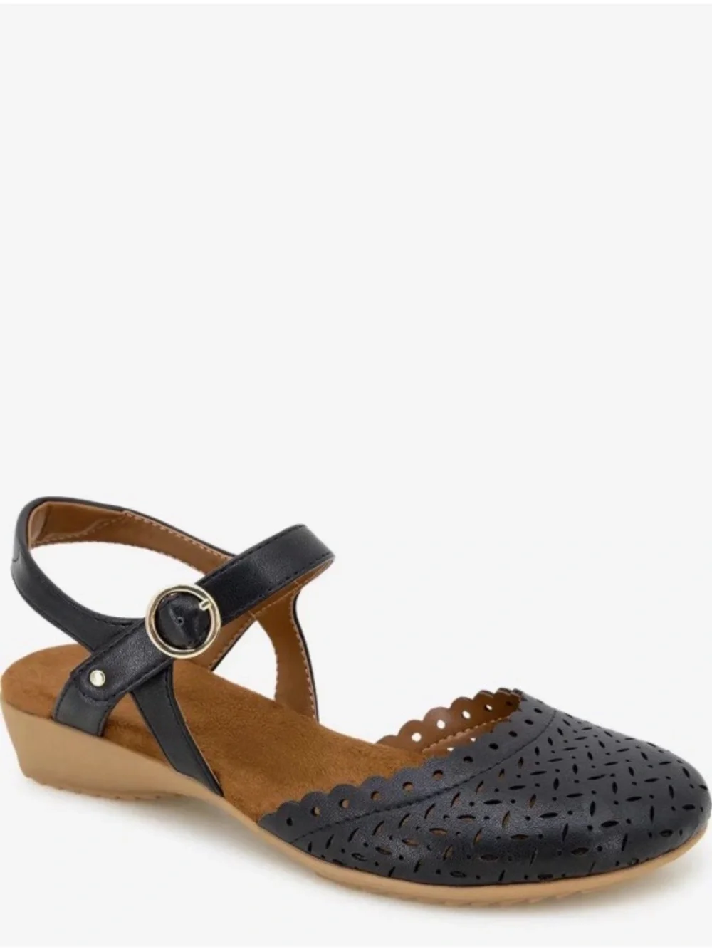 JBU Vinya Wedge Sandal Black